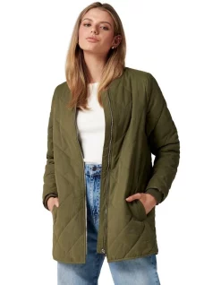 New π Forever New Lauren Quilted Bomber π