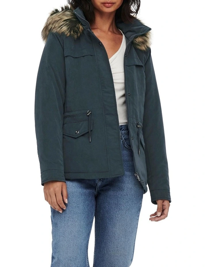 Deals π€© ONLY Starline Parka π§₯ Coat India Ink β¨