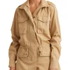 Top 10 😍 Lauren Ralph Lauren Featherweight Twill Field Jacket In Tan Brown ⌛