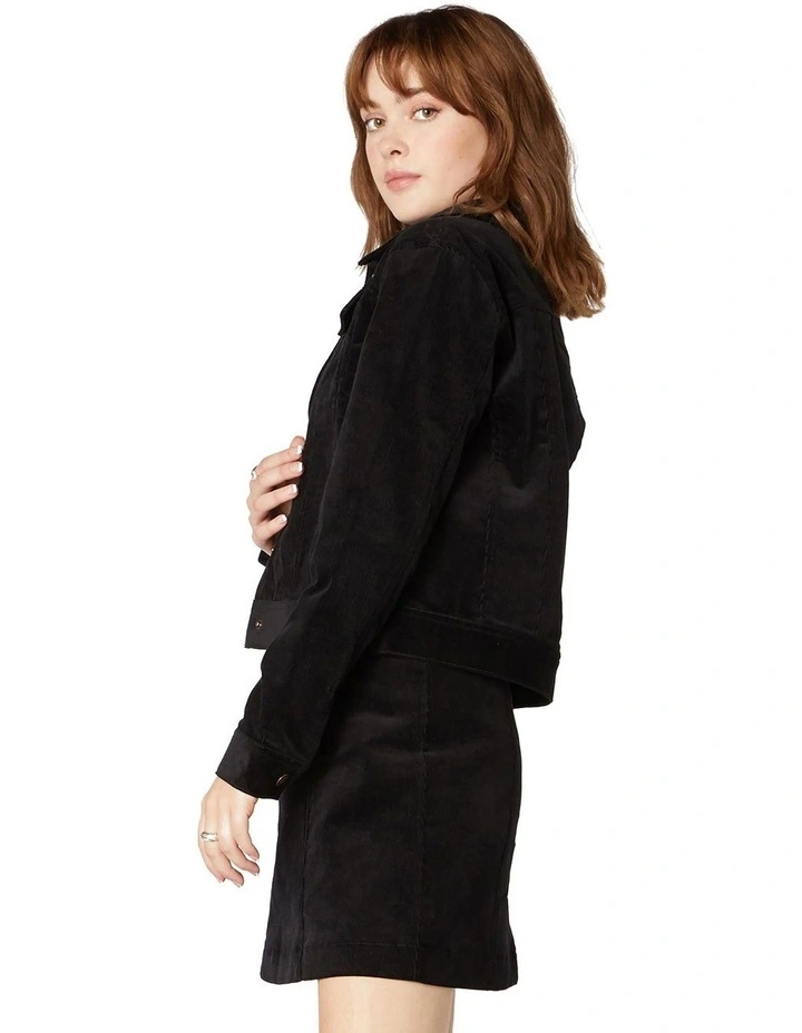 New π― Princess Highway Charlie Girl Cropped Jacket Black β€οΈ - Image 3