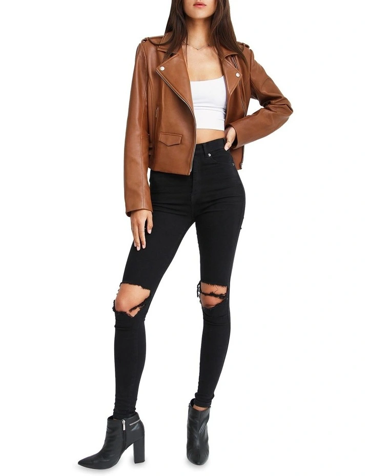 Flash Sale π Belle & Bloom Just Friends Leather Jacket β¨ - Image 4