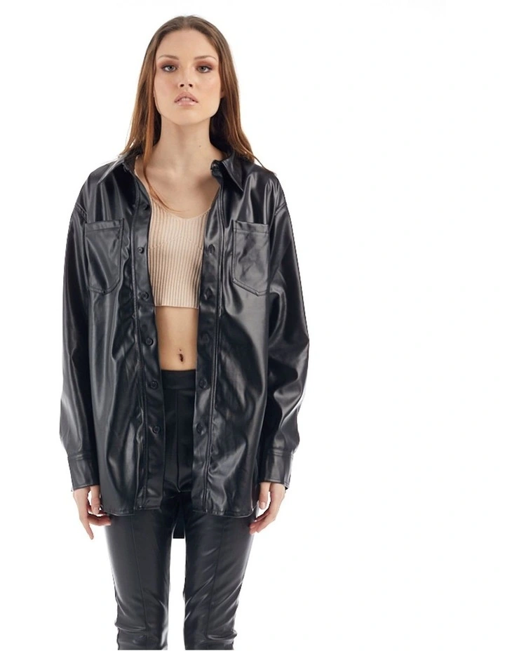 Flash Sale β Nana Judy Vincent Shacket Black β