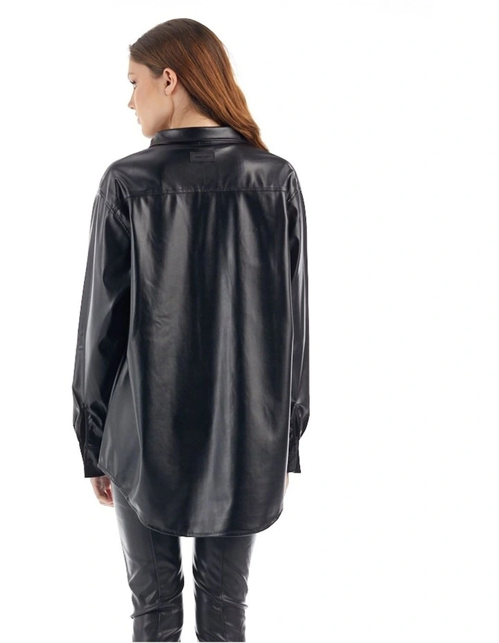 Flash Sale β Nana Judy Vincent Shacket Black β - Image 2