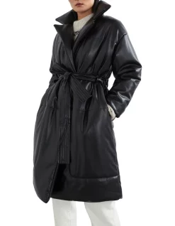 Discount 🛒 French Connection Oversized Leather Look Jacket 🎉