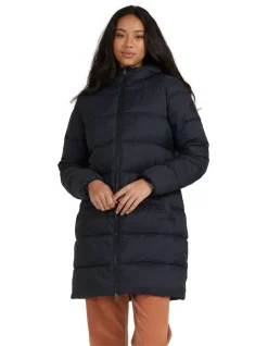 Deals π Roxy Crest Of The Break Longline Hooded Puffer Jacket In Black π