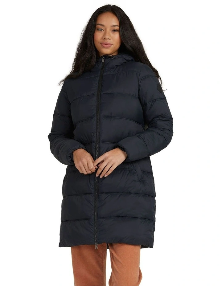 Deals π Roxy Crest Of The Break Longline Hooded Puffer Jacket In Black π