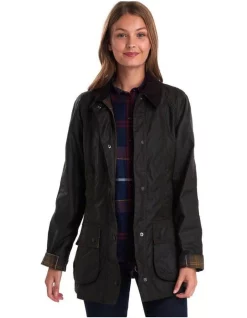 New β€οΈ Henry Sartorial X Barbour π© Women Beadnell Wax Jacket Olive π