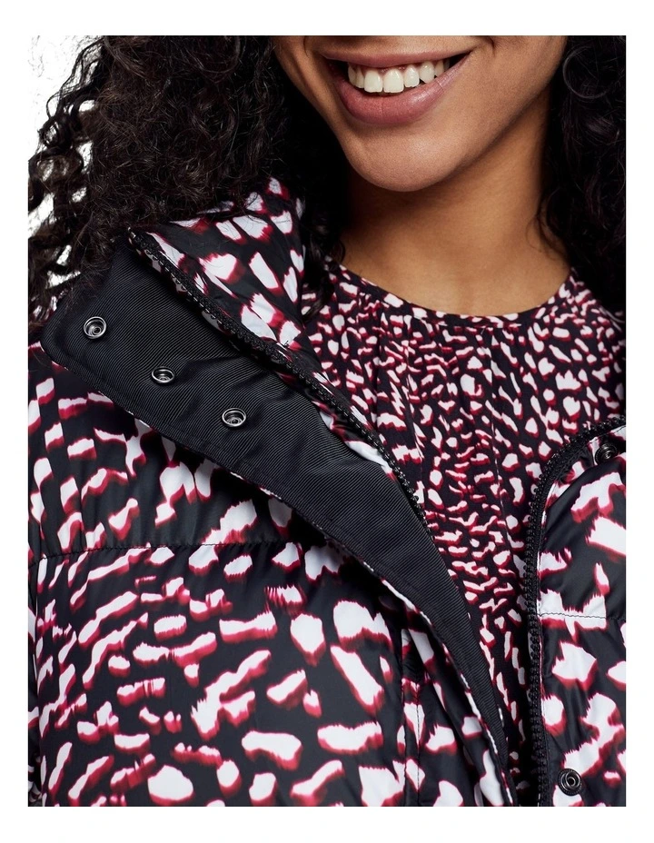 Hot Sale π₯ Tommy Hilfiger Printed Down Puffer Jacket Large In Feather Print π - Image 3