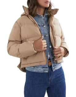 Budget 🧨 French Connection Boxy Puffer Jacket 🎉