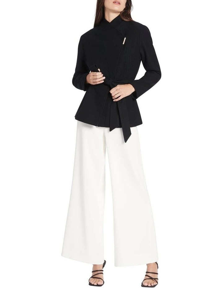 Deals π― David Lawrence Lea Felted Wool Jacket Black π - Image 2