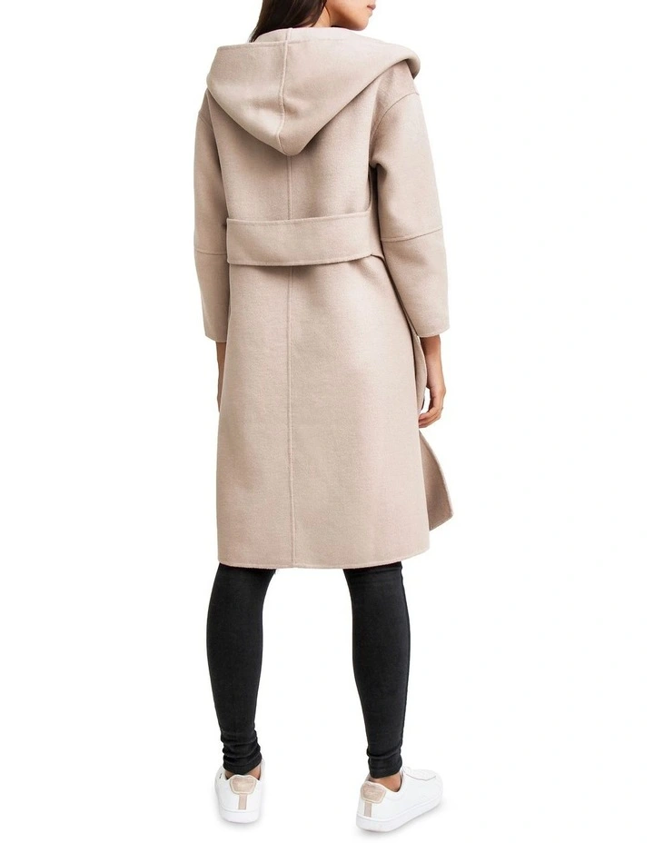 Coupon π₯ Belle & Bloom Walk This Way Sand Wool Blend Oversized π§₯ Coat βοΈ - Image 3