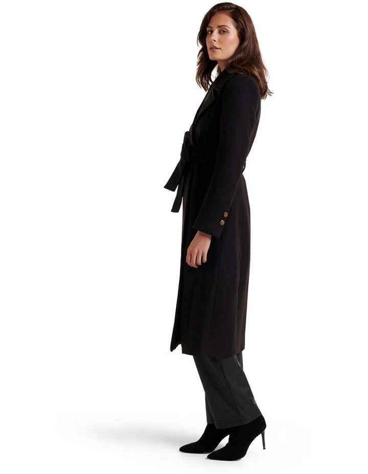 Best reviews of β Forever New Brandy Wrap π§₯ Coat In Black π - Image 3