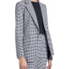Wholesale 👏 David Lawrence Mirela Gingham Jacket In Midnight/Ivory 🎁
