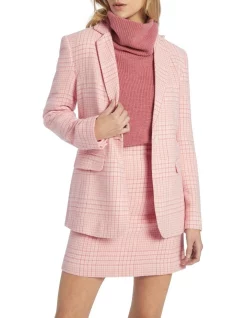 Promo 🥰 Marcs Ivana Longerline Blazer In Rose Quartz 🥰