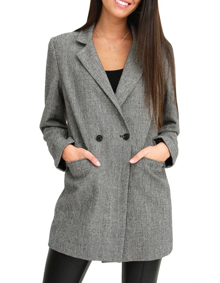 Discount 𧨠Belle & Bloom Kensington Oversized π§₯ Coat Grey π€©