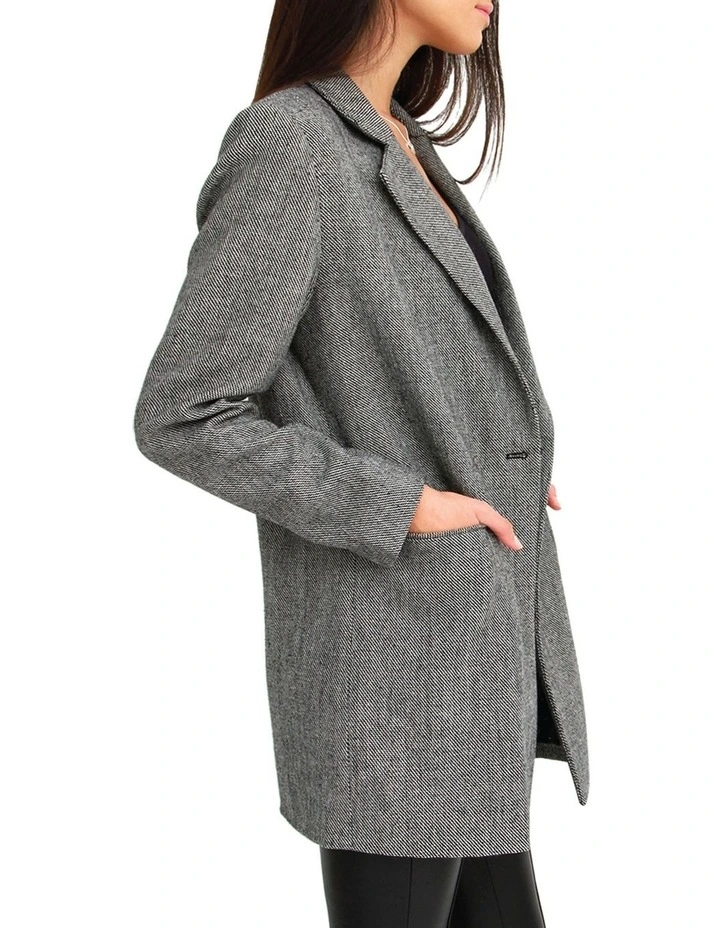 Discount 𧨠Belle & Bloom Kensington Oversized π§₯ Coat Grey π€© - Image 2