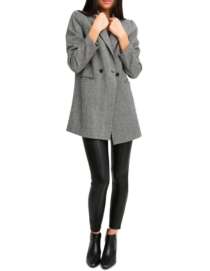 Discount 𧨠Belle & Bloom Kensington Oversized π§₯ Coat Grey π€© - Image 4