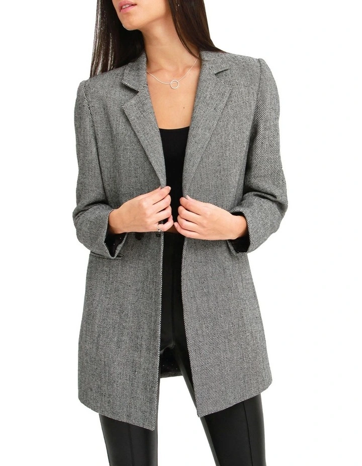 Discount 𧨠Belle & Bloom Kensington Oversized π§₯ Coat Grey π€© - Image 5