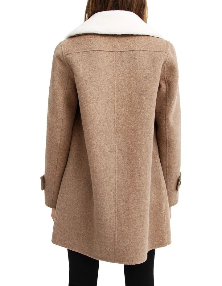 Wholesale π Belle & Bloom Liberty Sherpa Collar Wool Blend π§₯ Coat π - Image 3