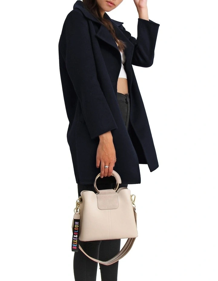 Wholesale β€οΈ Belle & Bloom Ex-Boyfriend Navy Wool Blend Oversized Jacket 𧨠- Image 2