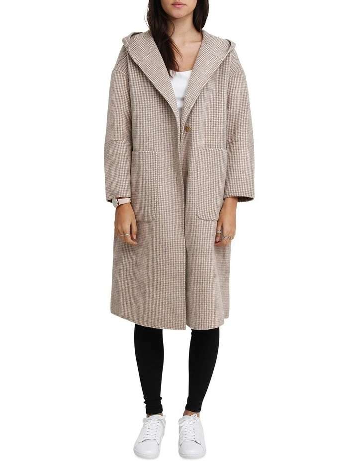 Best deal β Belle & Bloom Walk This Way Wool Blend Beige Oversized π§₯ Coat β€οΈ