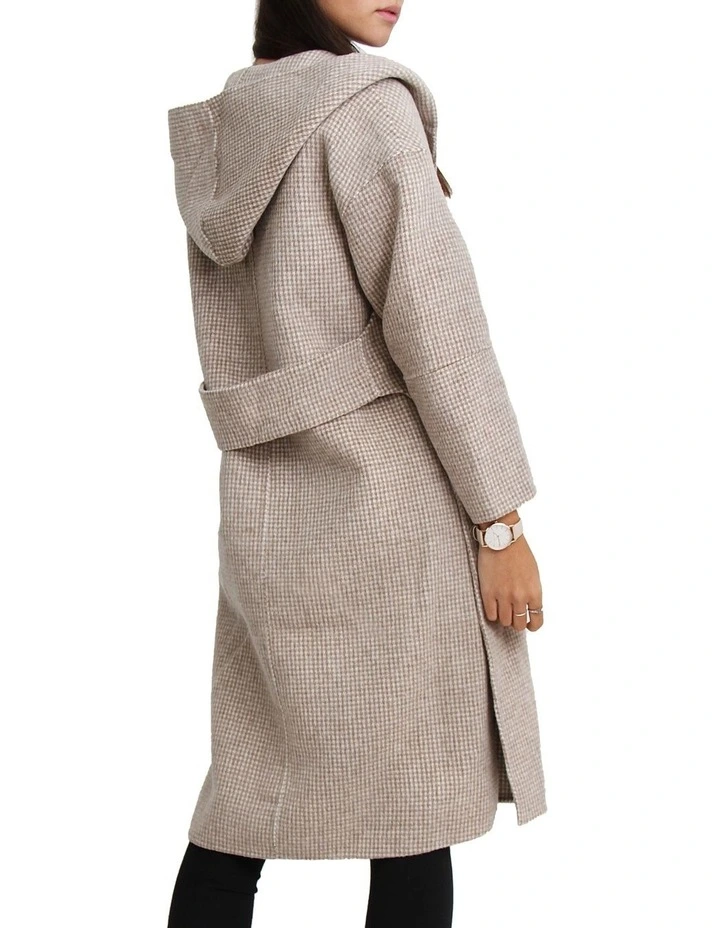 Best deal β Belle & Bloom Walk This Way Wool Blend Beige Oversized π§₯ Coat β€οΈ - Image 5