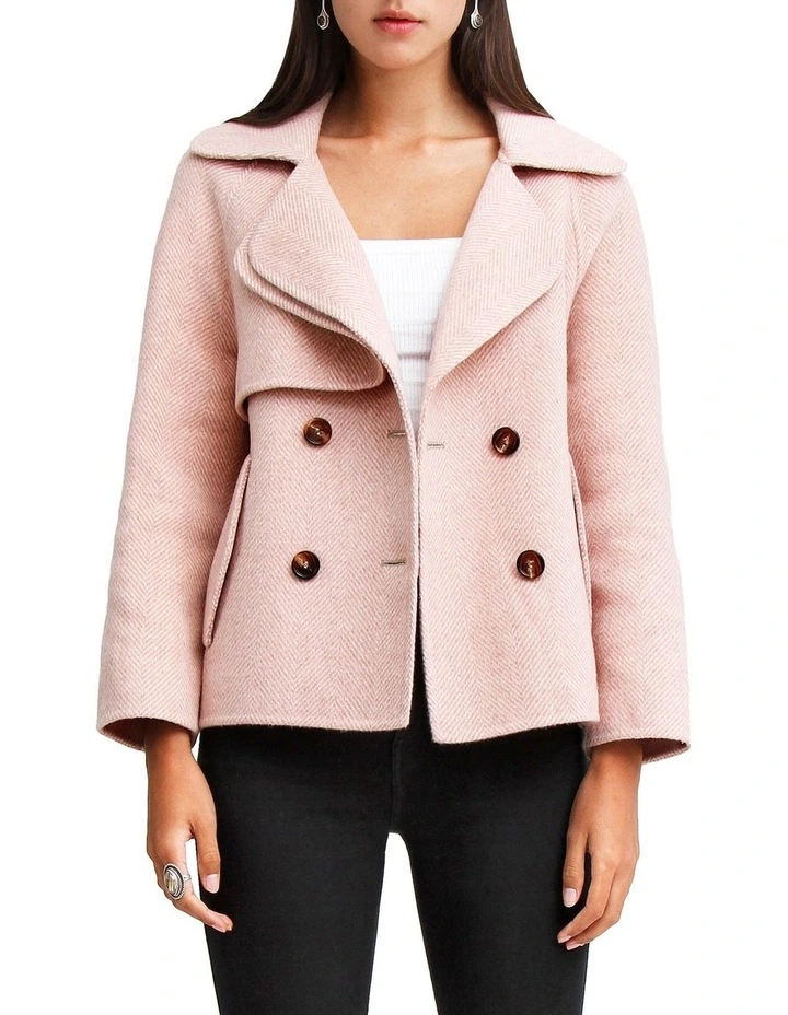 Cheap π Belle & Bloom I'm Yours Blush Wool Blend Peacoat IYS300BLUSH β¨