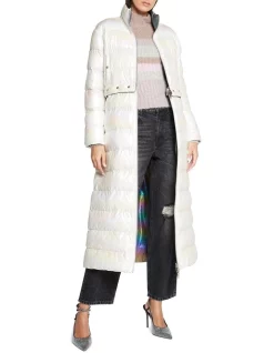 Best Sale 👍 Sass & Bide It Takes Two Fully Reversible 🧥 Coat Pearl/Multi 😀