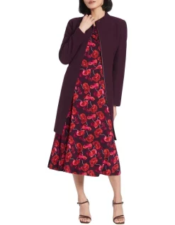 Best reviews of 🤩 David Lawrence Madison Felted Wool 🧥 Coat Aubergine 🔔