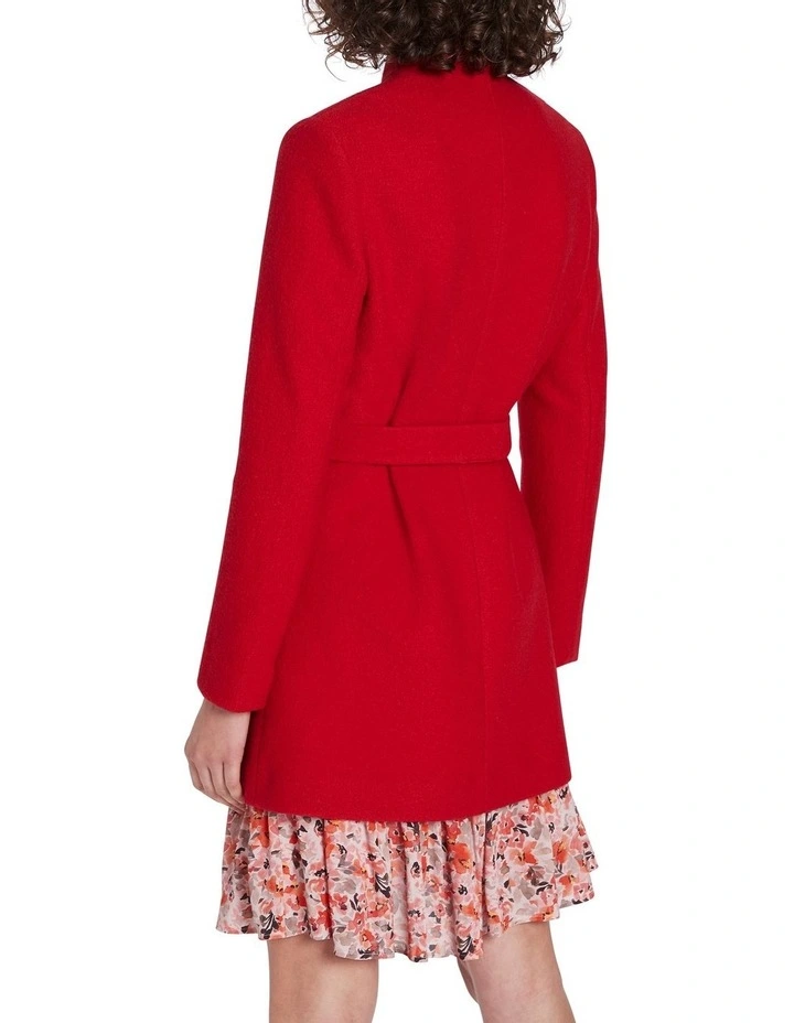 Best reviews of 𧨠Marcs Love Me Tender Wrap π§₯ Coat In Red π - Image 3