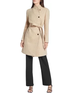 Top 10 π David Lawrence Natalie Houndstooth π§₯ Coat Camel β