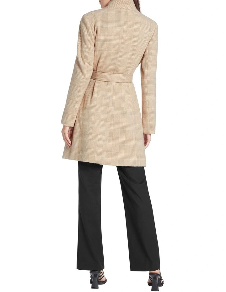Top 10 π David Lawrence Natalie Houndstooth π§₯ Coat Camel β - Image 3