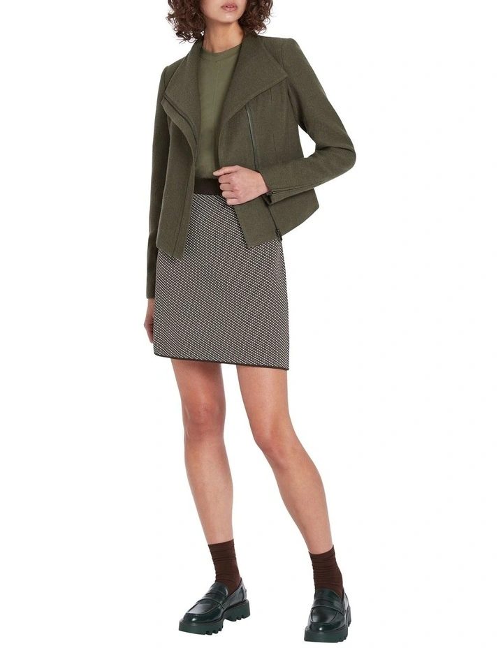 Best deal π Marcs Lani Felted Wool Jacket In Khaki π - Image 2