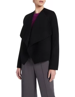 Budget 💯 David Lawrence Pamela Wool Jacket In Black 🔥