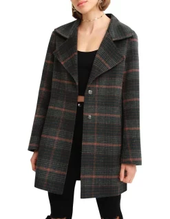 Brand new 😉 Belle & Bloom Ex-Boyfriend Wool Blend Oversized Jacket Brown 💯