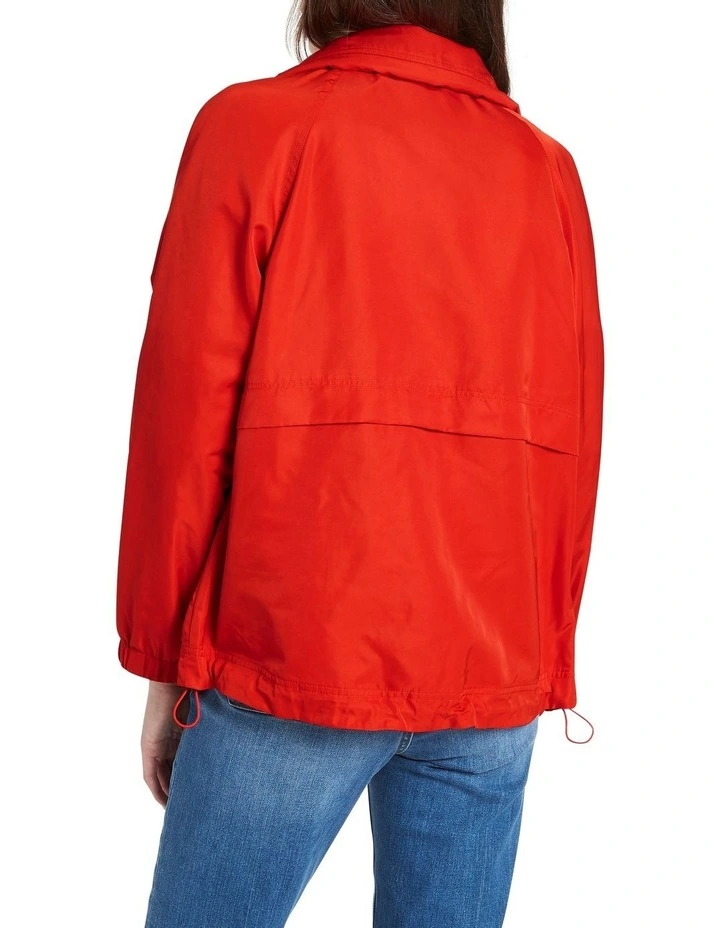 Discount βοΈ David Lawrence Windbreaker Jacket Scarlet π - Image 3