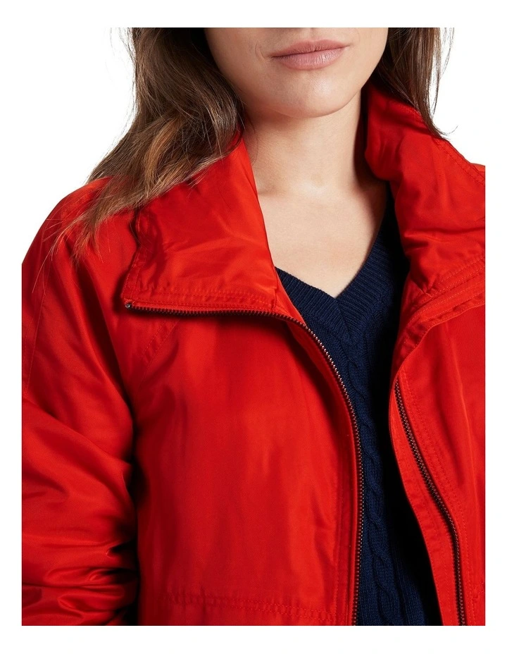 Discount βοΈ David Lawrence Windbreaker Jacket Scarlet π - Image 4